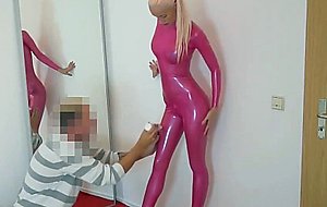 Laura pink catsuit