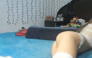 lovely 18yo stepsister masturbating on webcam live