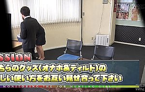 Job seeker japanese university students accidental fuck