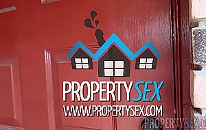 Propertysex bad real estate agent fucks annoyed manager to keep her job
