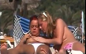Voyeur naked beach lesbian  