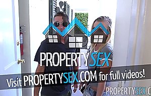 Propertysex sweet blonde cheats on boyfriend with real estate agent