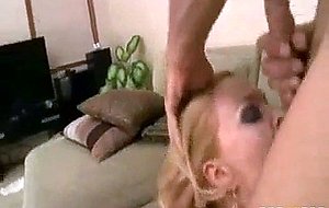 Big-tit blonde bombshell krissy lynn loves rough anal sex