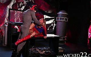 Supergirl in love with her new fucker in this funny parody
