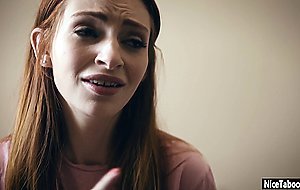 Afraid teen needs help from a guy and she got fucked