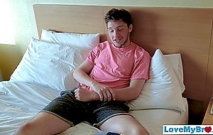 Twink agrees for anal fuck to prove his stepbrother