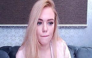 Blonde Babe Sex Kitten All Fired Up Webcam Show