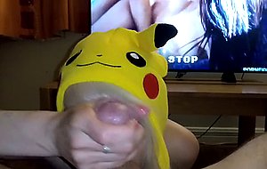 Candee lace, dirty pikachu sucking on dick