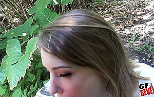 This hot babe’s fantasy was to fuck a complete stranger at the park… me! – Naked Girls