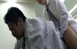 Japanese sex in the office
