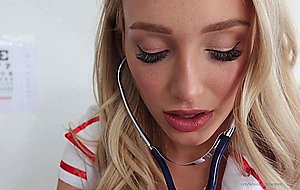 Amateur made beautiful nurse pov fuck roleplay