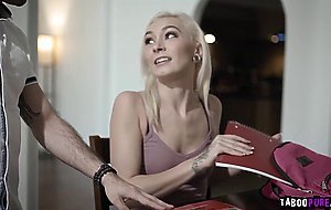 Sexy student Chloe Temple gets fucked hard by her pervy tutor