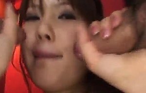 Double asian bj with happy ending