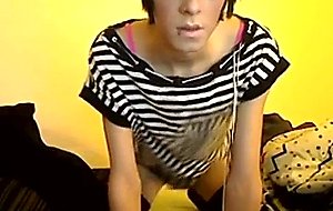 Emo cd wanked on cam