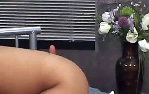 Tanned wife gets her asian pussy rammed