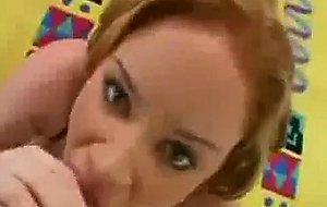Big tit redhead fucked in the ass