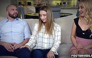 Laney Grey joining her parents to a FUCKFEST PARTY