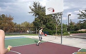 Alli Rae Gets Fucked During Basketball Play