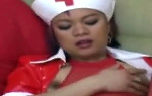 Asian nurse fucked and fisted
