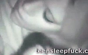 Sleeping teen fuck and cummed by boyfriend pov