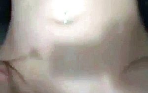 Young girl creampied by boyfriend