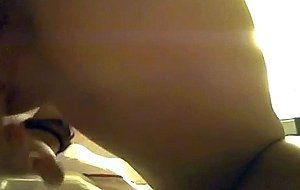 Girlfriend masturbates her pussy on webcam