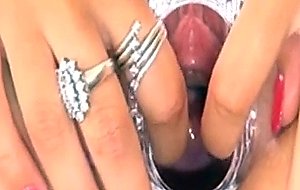Hole fully opened for you of czech girl