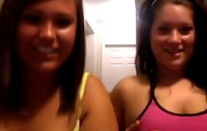 Webcam amateur lesbians flashing nude