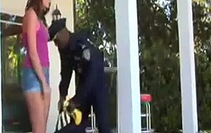 Police fuck interracial sex 