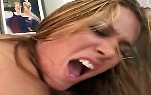 Downthehatch12 - giselle collins. sweet pornstar slut takes a cock in her butt and fresh sperm in her mouth.