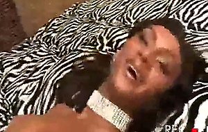 Busty sultry tranny gets screwed on camera