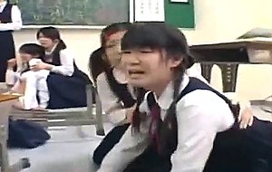 Japanese student fucked in the classroom