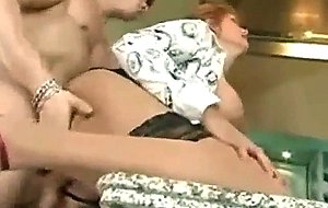 **** son and dad unload on stepmom