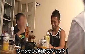 Japan drunk man