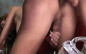 Latina whore bumps on a cock