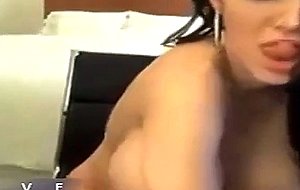 Huge boobs  emy 9 masturbation