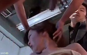 Jap chick get fuck from behind