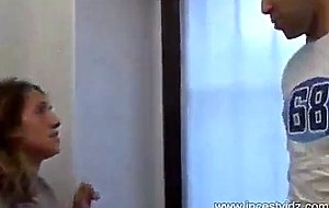 Anal with pregnant niece in the bathroom