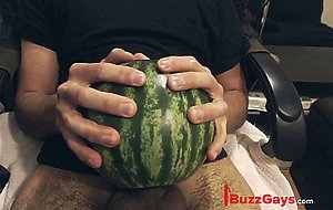 Fucking a Watermelon