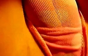 Wet puffy pussy masturbation on close-up