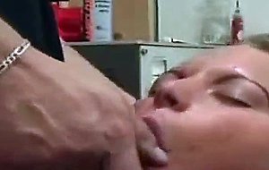 Sucking husband and sallow huge load