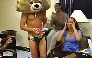 Girls fucking a masked dude at a sex party