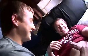 straight guy trys to suck friends cock
