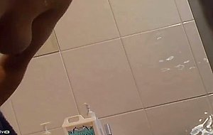 Amateur girl homemade  shower prep9