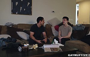 Troye Jacobs houseguest Andrew Miller fucks his tight asshole