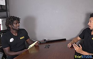 BBC LP officer using his baton to interrogate his partner