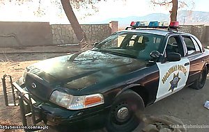 Fake sheriff arrests and fucks hotties