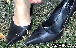 Ultimate Leather Heels Stilettos Shoes Cuir Leder