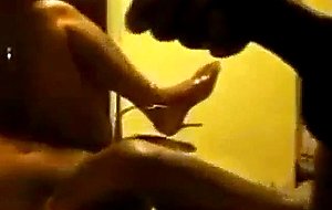 Squirting black babe with big booty gets fucked