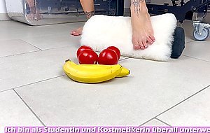 German food feet crunch fetisch porno with sweet student